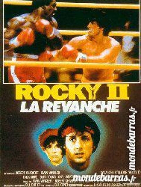 Dvd: Rocky II - La revanche (376) 6 Saint-Quentin (02)