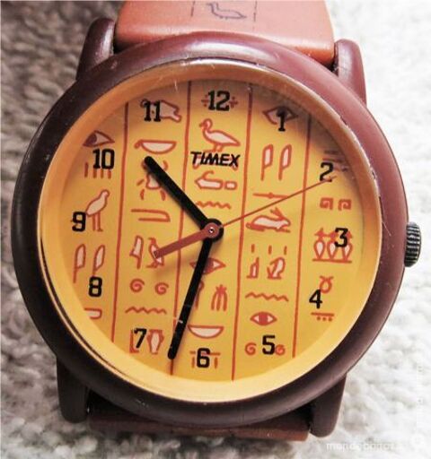 TIMEX hiéroglyphes montre COLLECTION TIX0021 55 Metz (57)