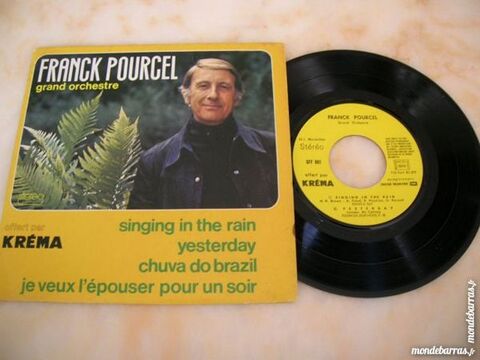 EP FRANCK POURCEL Singing in the rain- PUB KREMA 10 Nantes (44)
