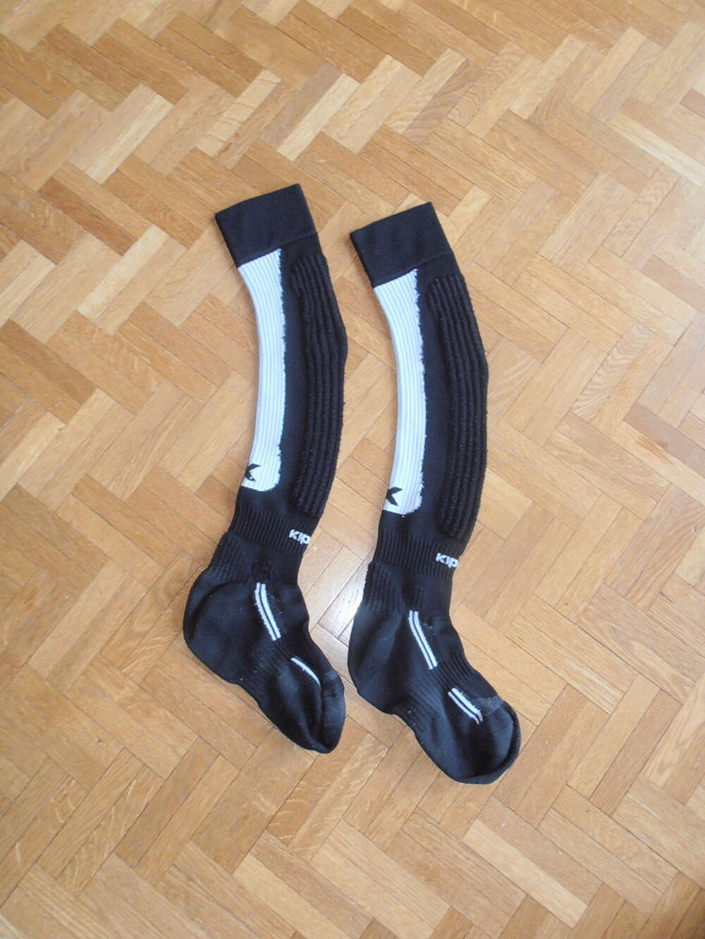 Chaussettes football noires (80) Sports