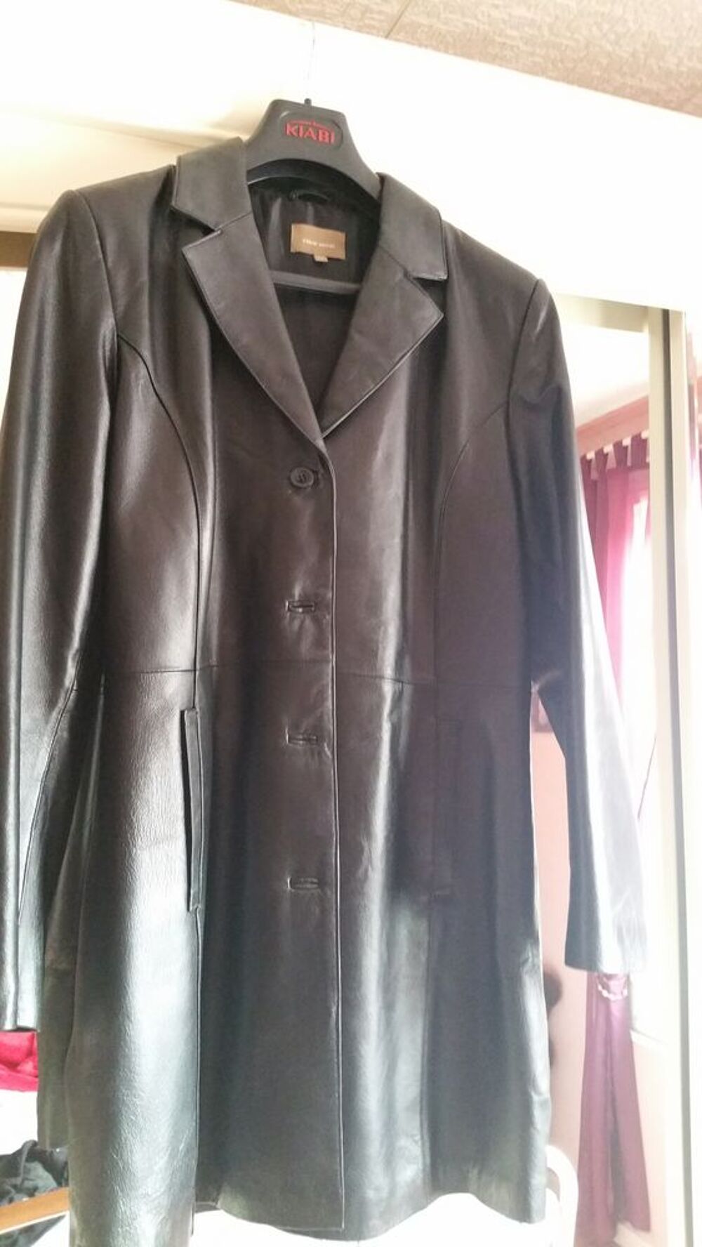 veste 3/4 cuir Vêtements