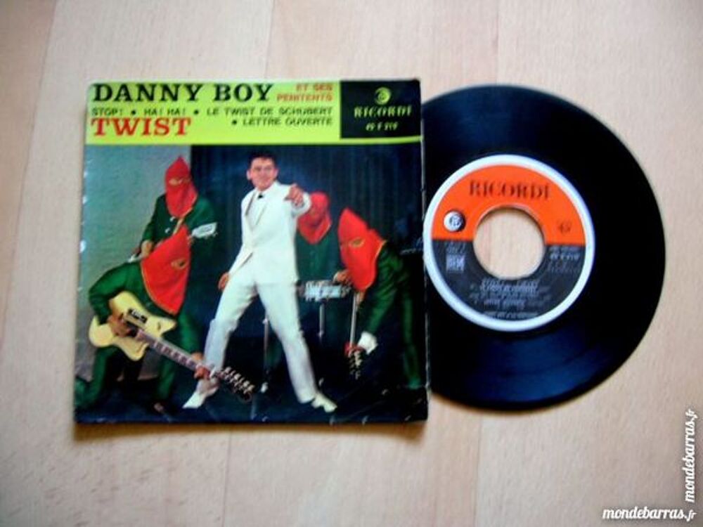 45 TOURS EP DANNY BOY et ses PENITENTS Stop! CD et vinyles