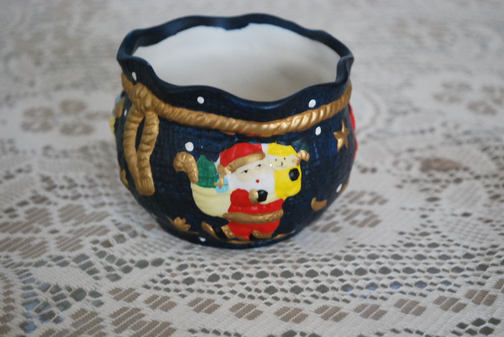 petit cache pot de noel Décoration