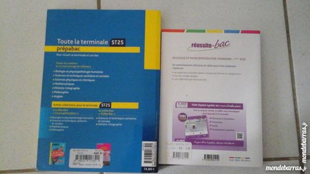 Livre ST2S Livres et BD
