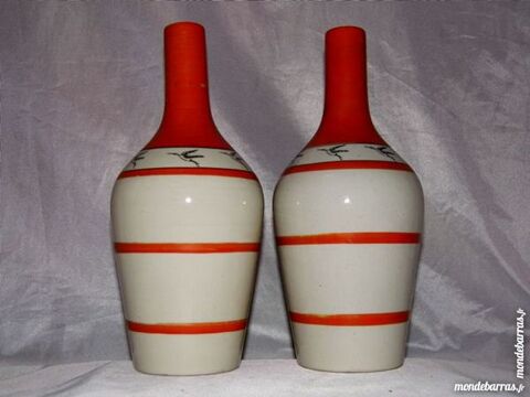 RARE 2 bouteilles c�ramique REVOL ST UZE ann�es 50 120 Dunkerque (59)
