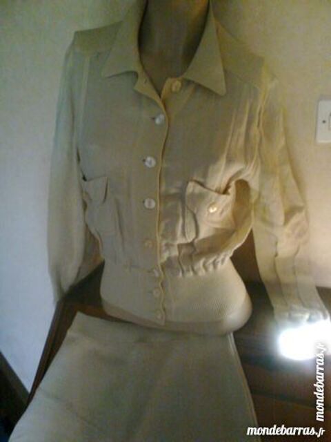 ensemble JUPE + chemisier/blouson - 38 - zoe 12 Martigues (13)