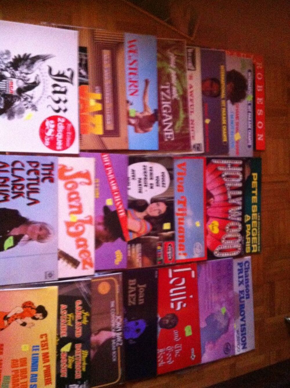 Lot de disques vinyles 33T des ann&eacute;es 60-70 CD et vinyles