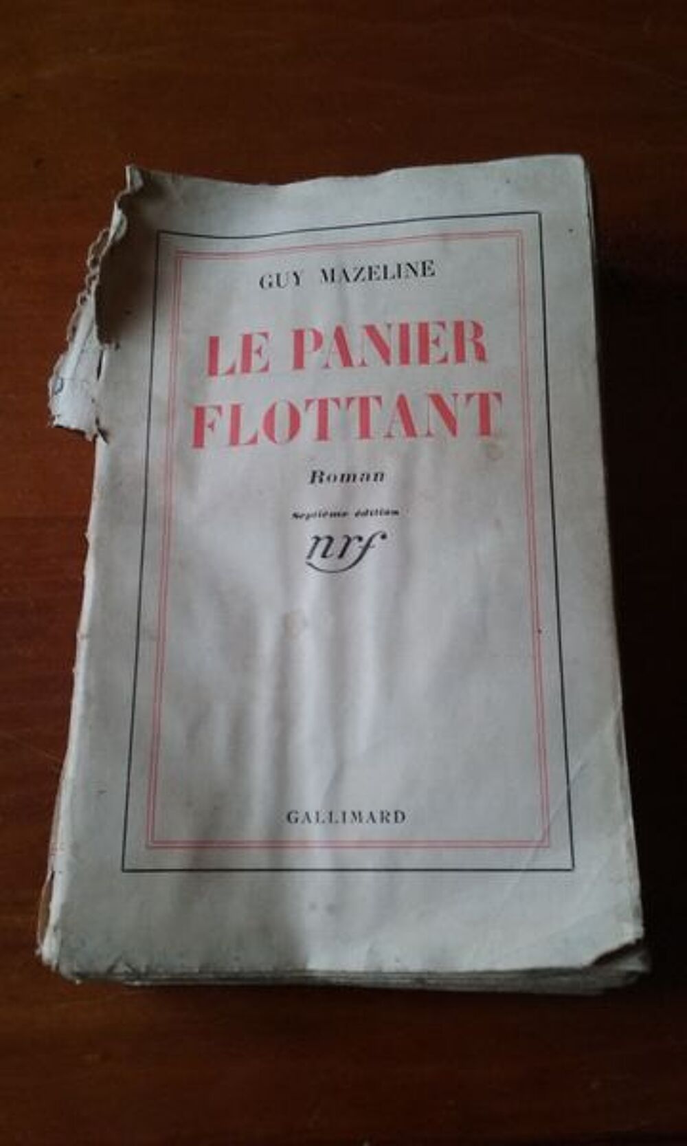 Le panier flottant de Guy Mazeline Livres et BD