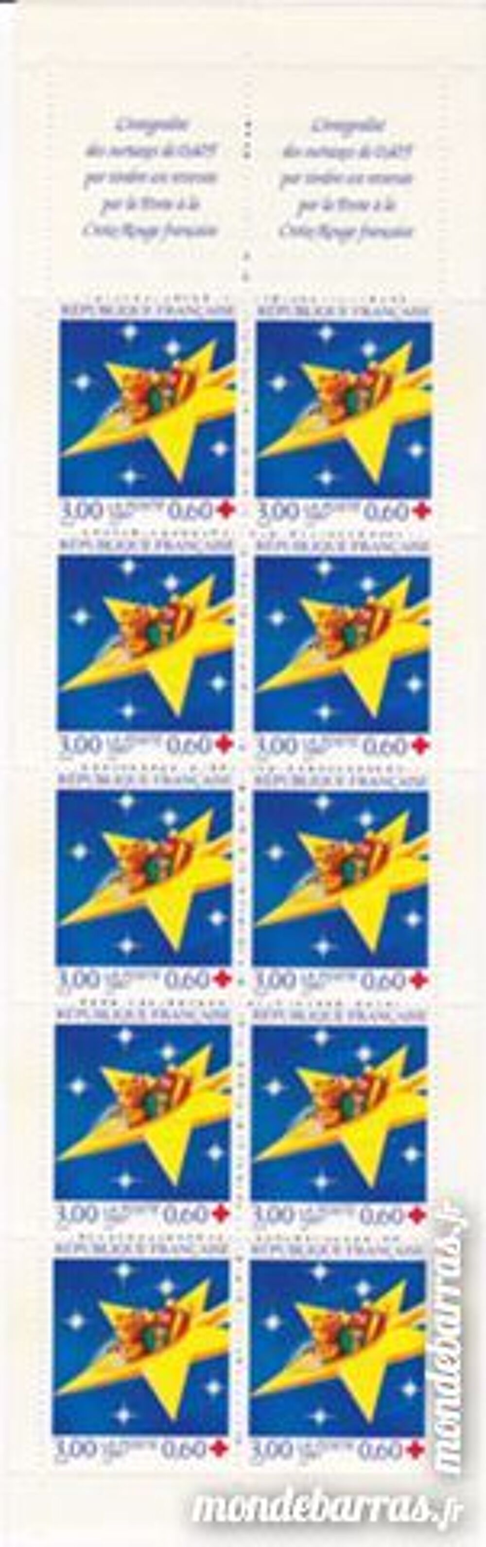 France 1997 timbres poste neufs avec 04 carnets 