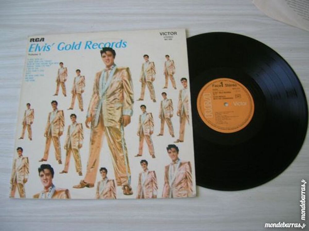 33 TOURS ELVIS PRESLEY Elvis' Gold Records Vol.2 CD et vinyles