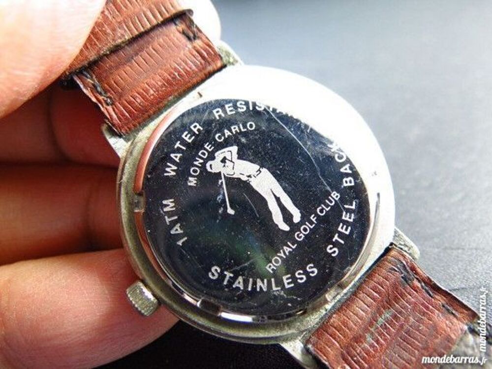 MONDE CARLO ROYAL GOLF CLUB montre DIV0321 Bijoux et montres