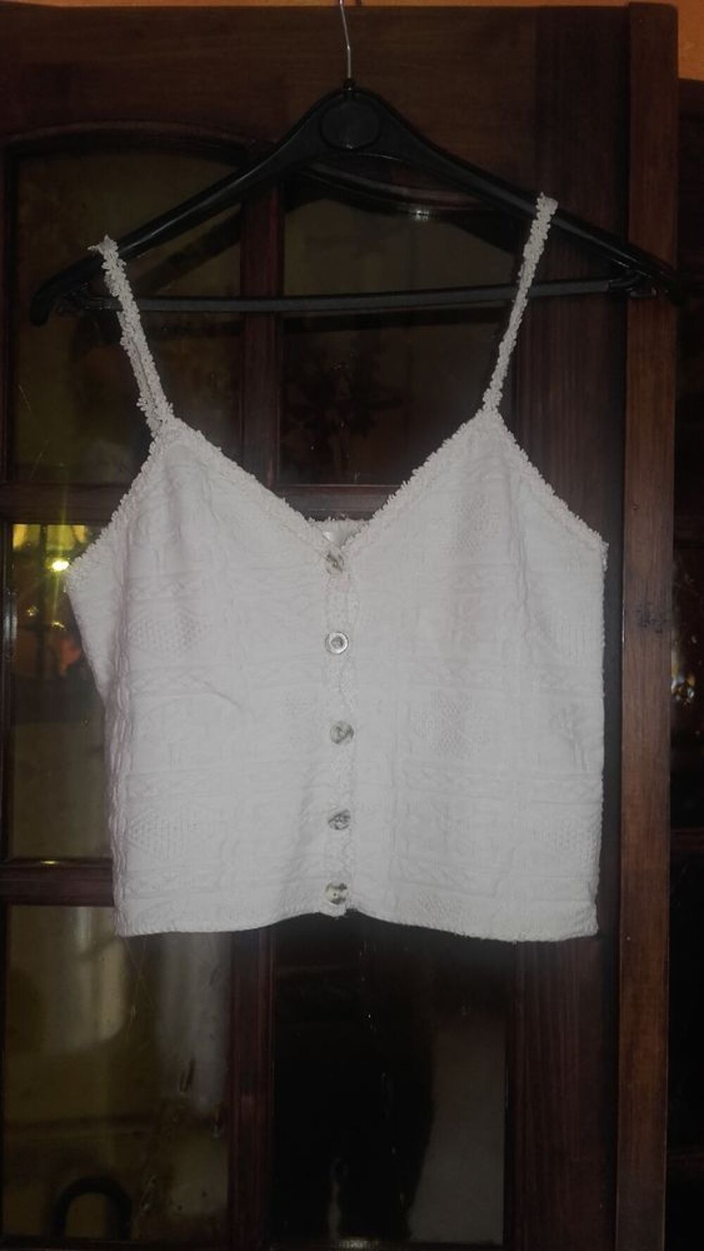 SUPERBE DEBARDEUR COTON NATUREL Vêtements