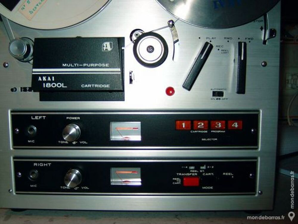 Akai 1800L bandes et cartouches henri59 Audio et hifi