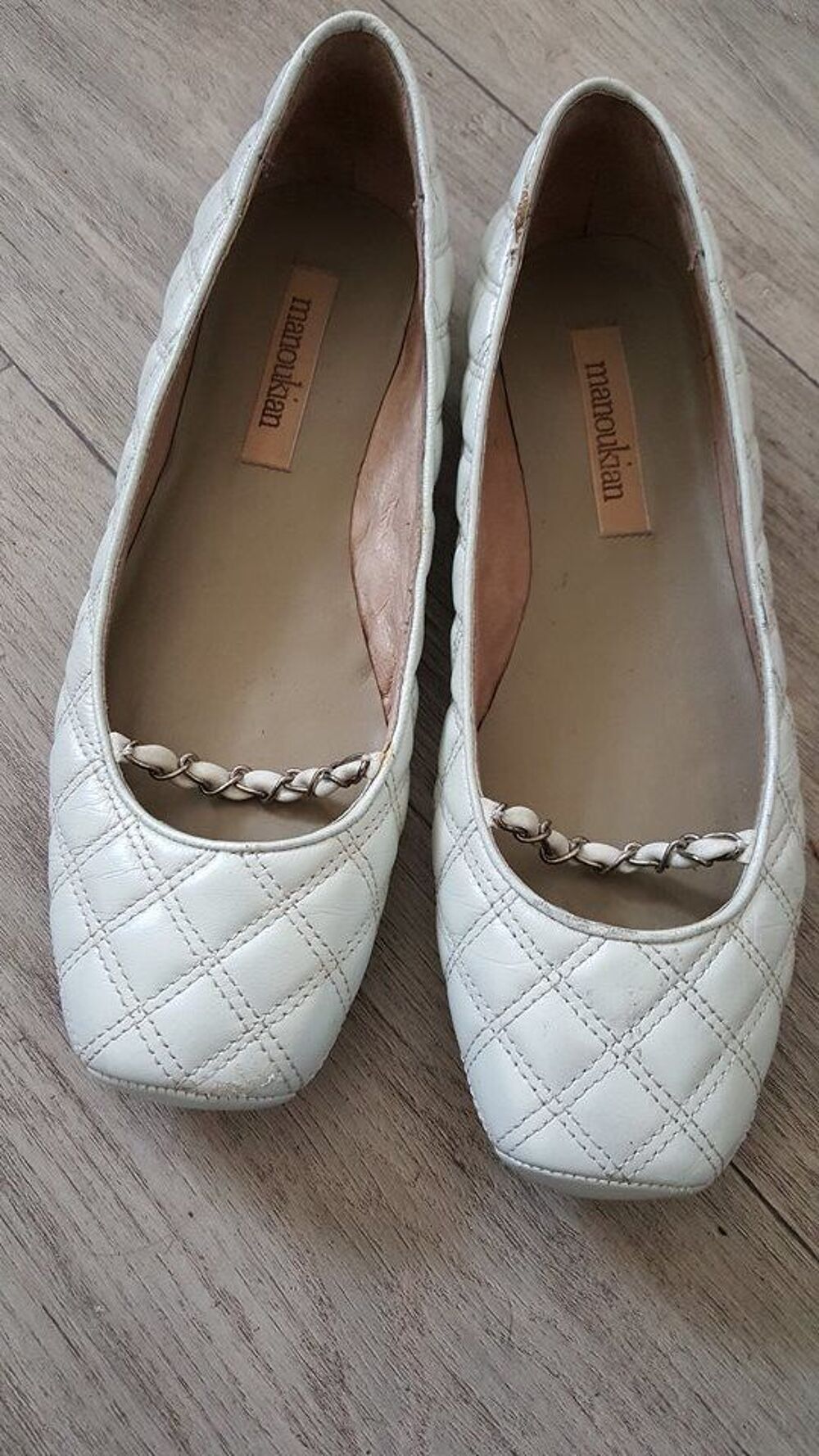 Ballerines de marque : MANOUKIAN en cuir , Taille 37 Chaussures