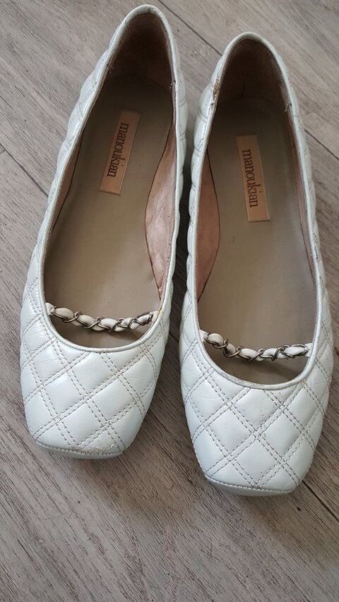Ballerines de marque : MANOUKIAN en cuir , Taille 37 15 Marseille 3 (13)