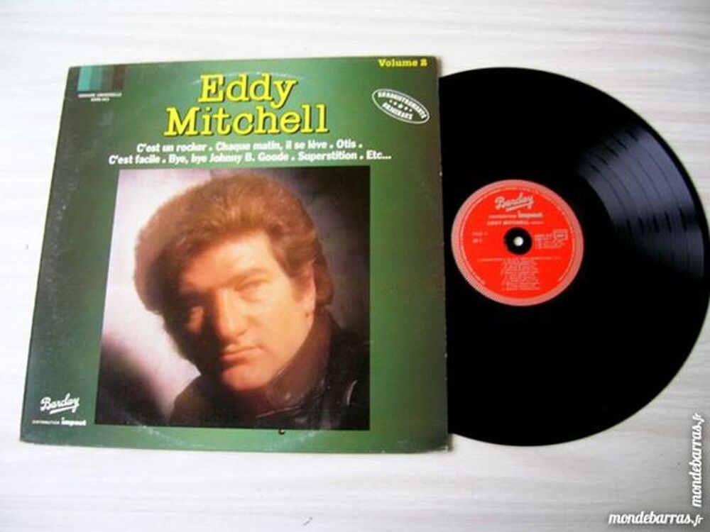 33 TOURS EDDY MITCHELL C'est un rocker Vol. 2 CD et vinyles