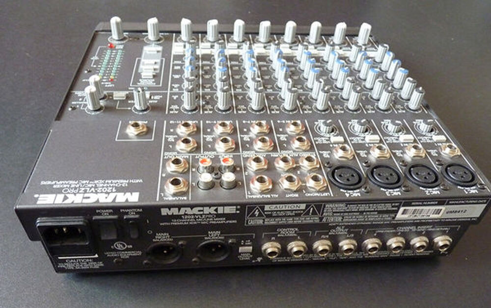 Console mixage Mackie 1202-VLZ pro Instruments de musique