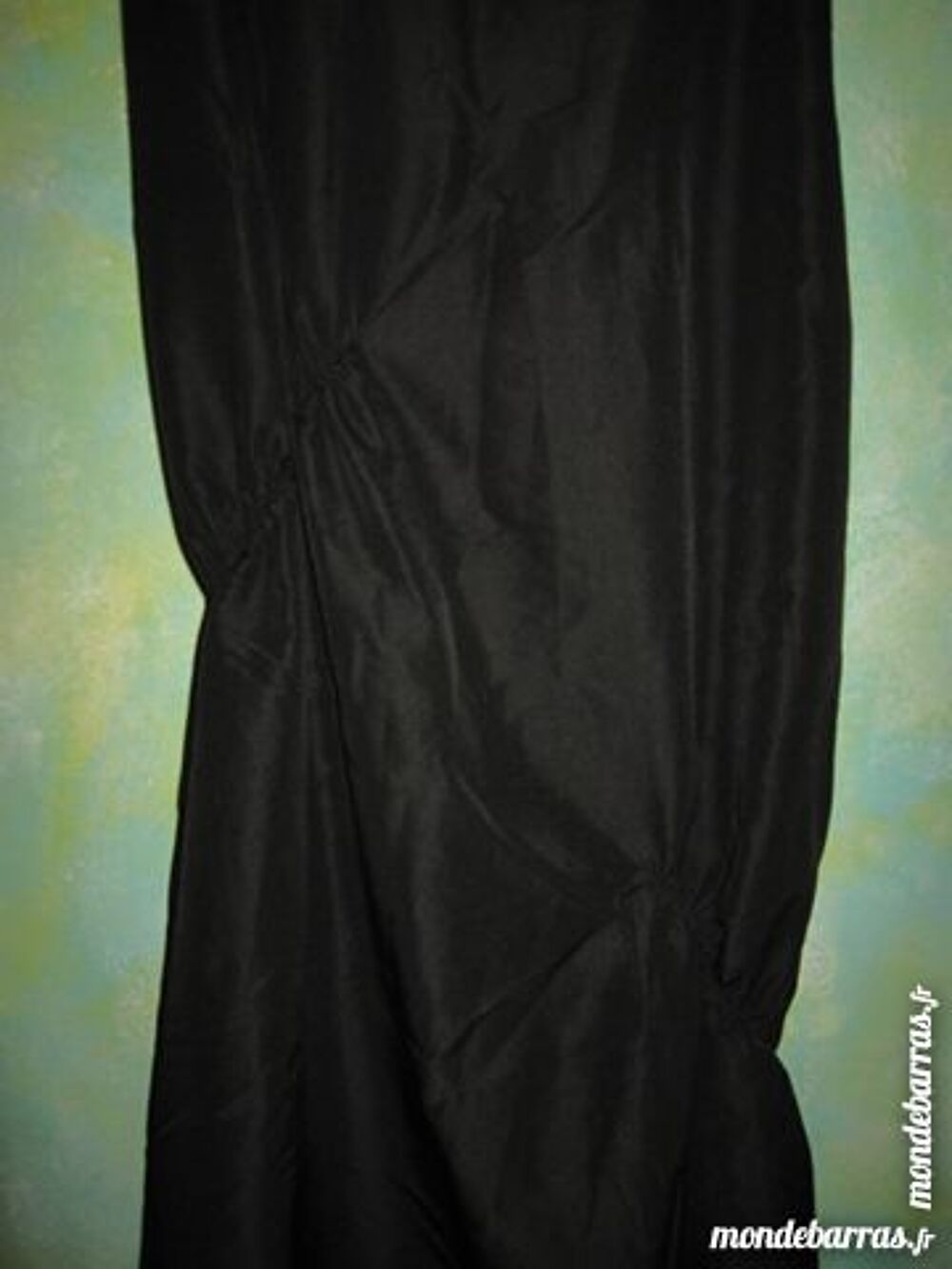 Robe longue &agrave; bretelle 36 Noir Vtements
