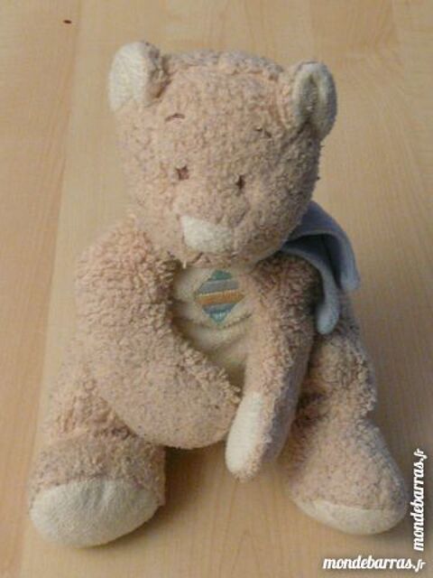 PELUCHE NOUNOURS BEIGE AVEC ECHARPE 4 Escalquens (31)