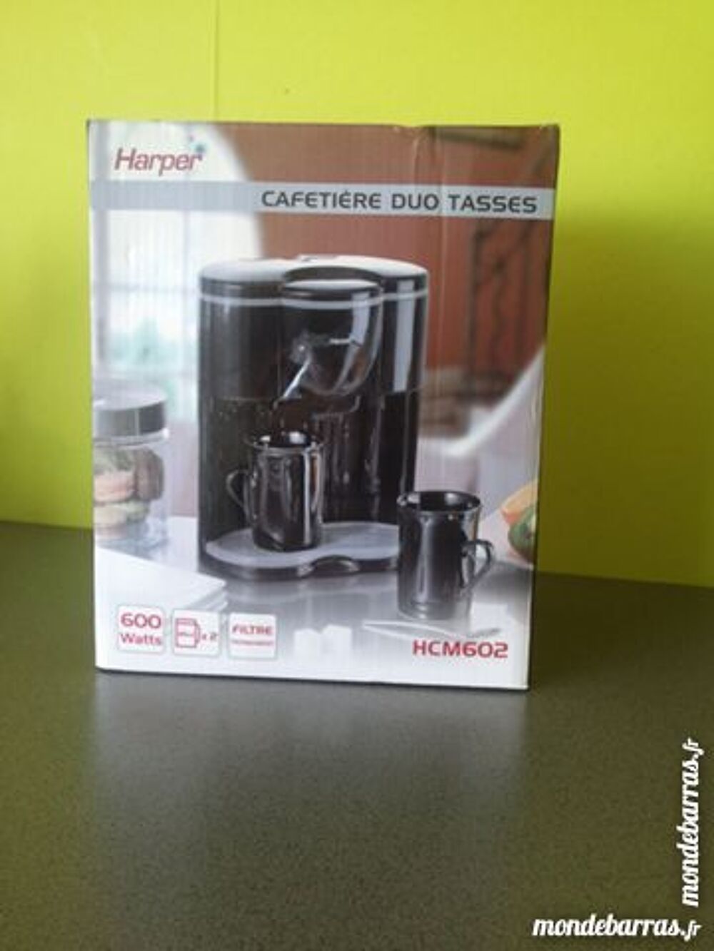 Cafeti&egrave;re duo Harper Electroménager