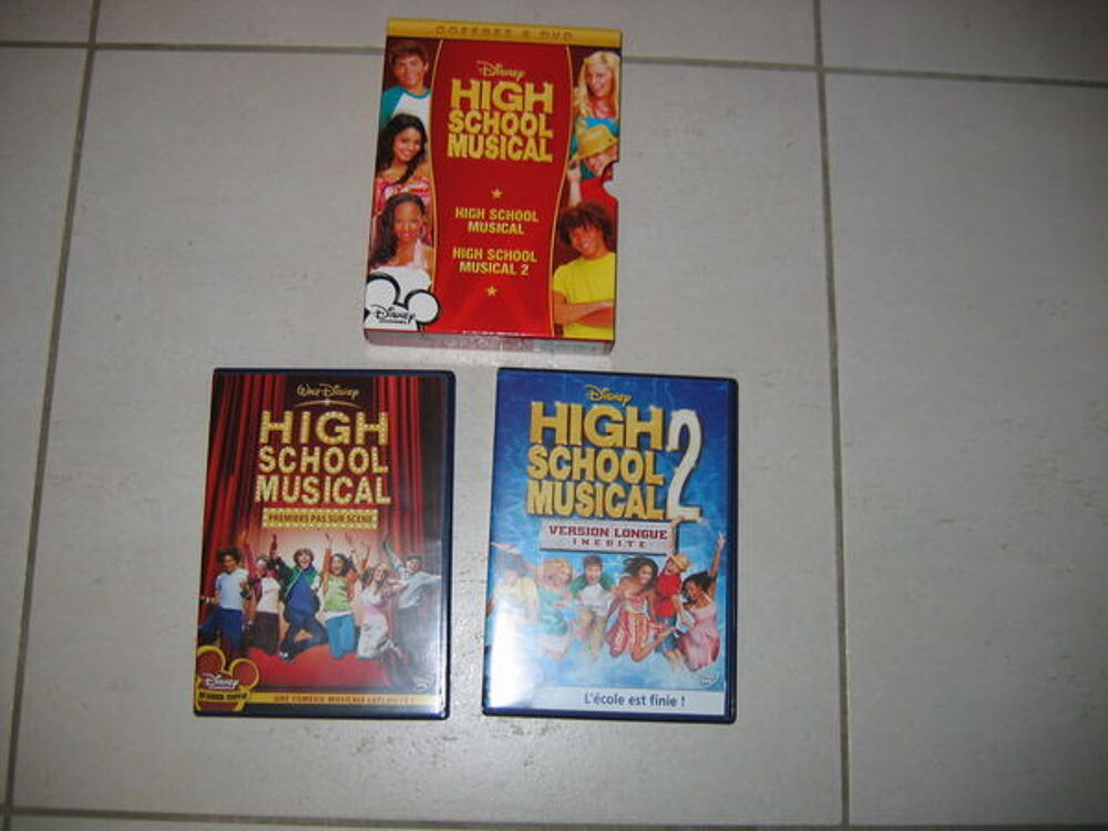 Coffret 2 DVD &quot;High School Musical&quot; DVD et blu-ray