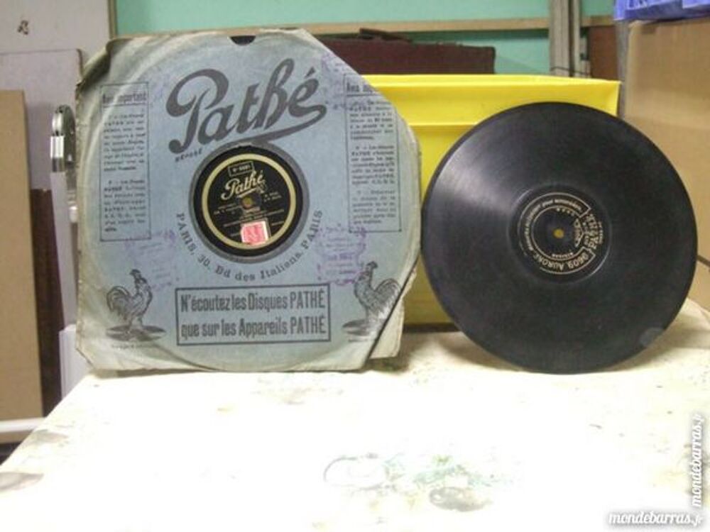 disques anciens CD et vinyles