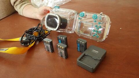 Caisson tanche pour appareil photo Canon PowerShot G7. 80 Labenne (40)