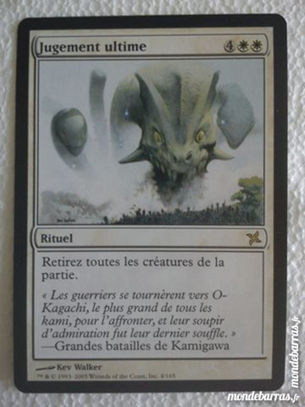 Magic - Tra&icirc;tres de Kamigawa - Jugement ultime Jeux / jouets