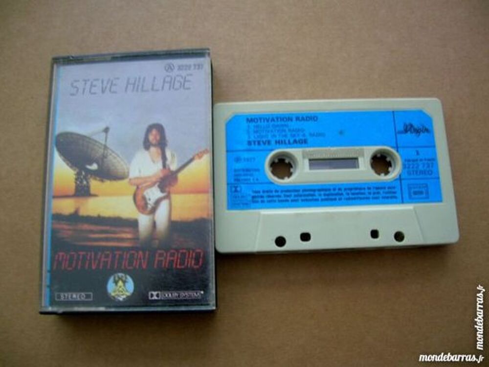 K7 STEVE HILLAGE Motivation Radio CD et vinyles