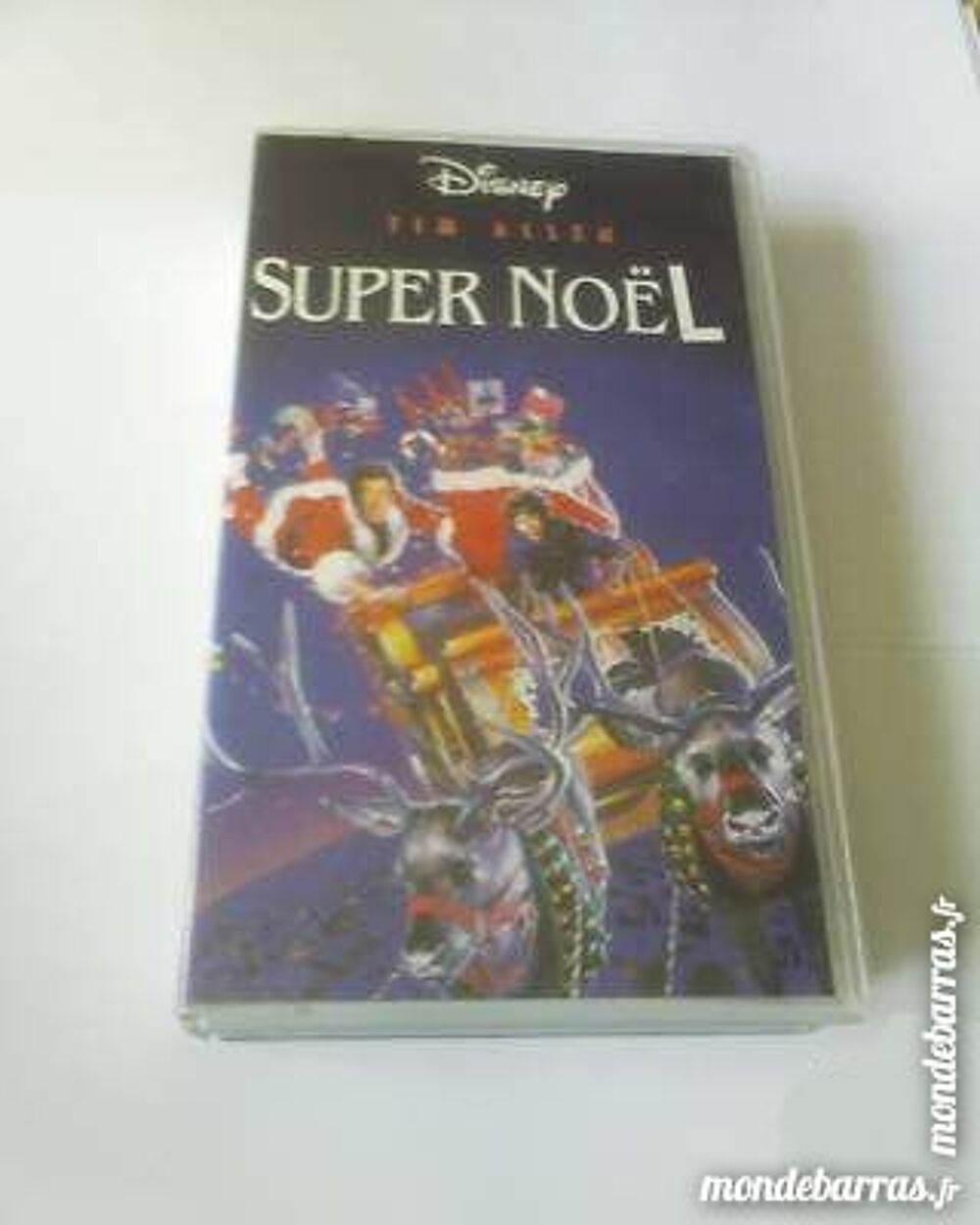 K7 vid&eacute;o SUPER NOEL Disney DVD et blu-ray