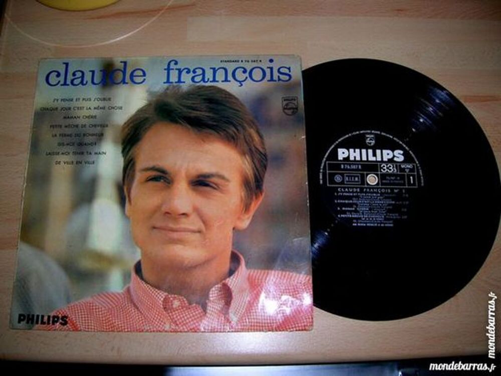 CLAUDE FRANCOIS N&deg; 3 - 25 Cm ORIGINAL - BIEM ---- CD et vinyles