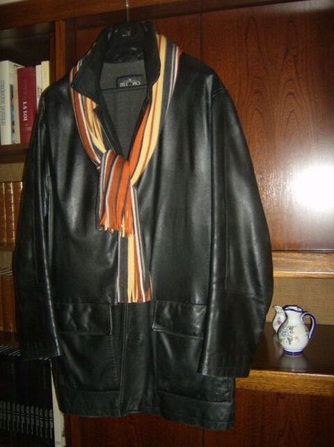 veste cuir 70 Nevers (58)