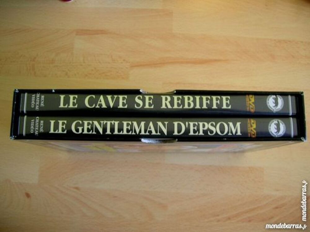 2 DVD LE CAVE SE REBIFFE et LE GENTLEMAN D'EPSOM DVD et blu-ray