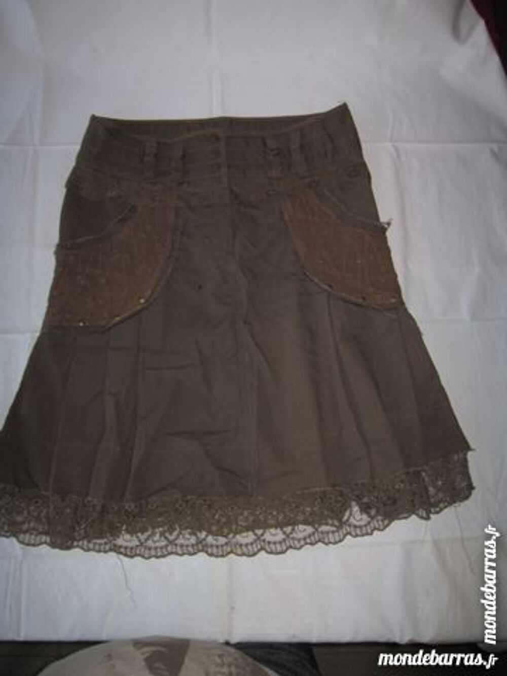 Jupe Morgan Taille 36 Kaki femme Vêtements