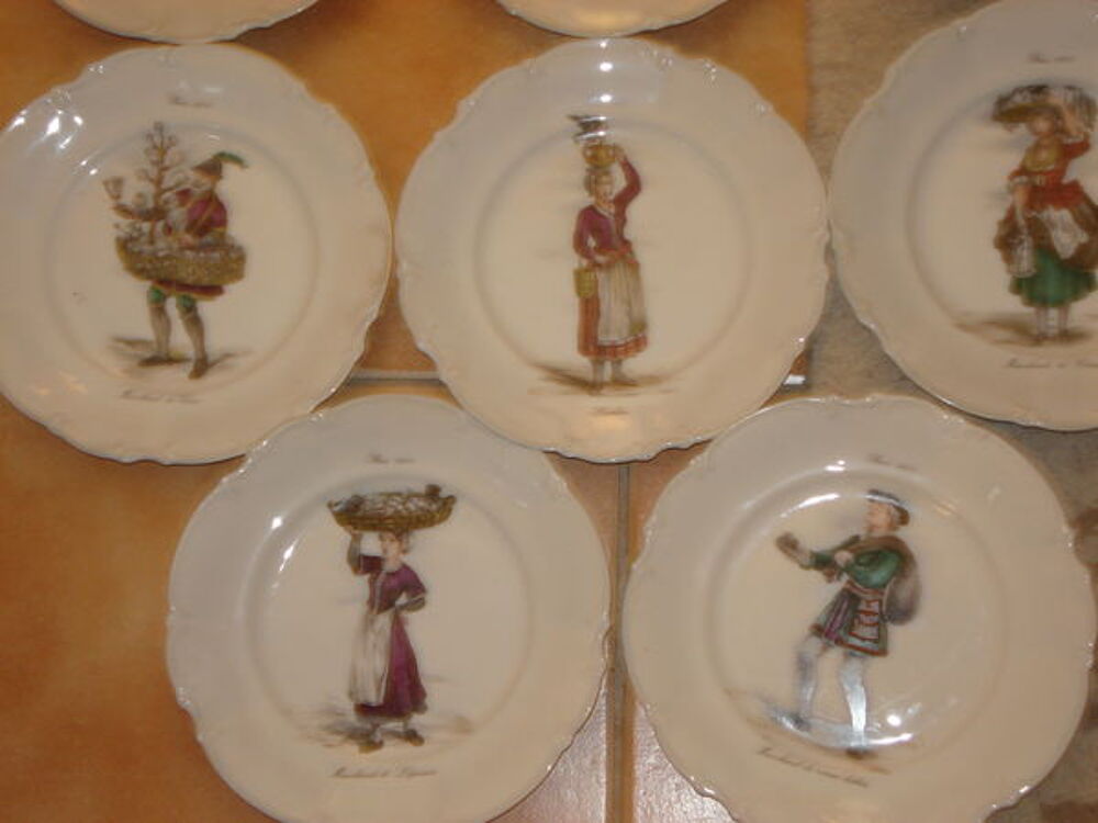 11 ASSIETTE DECORATIVE PORCELAINE DE LIMOGES SOFAFILS Décoration