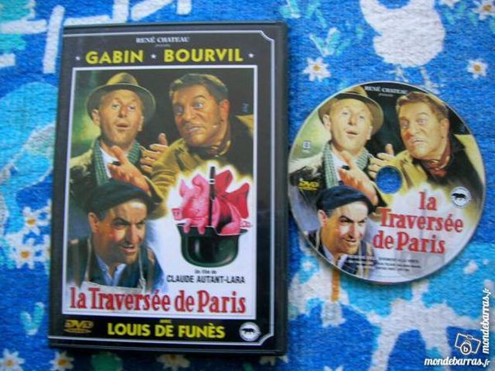 DVD LA TRAVERSEE DE PARIS - Gabin/De Fun&egrave;s DVD et blu-ray