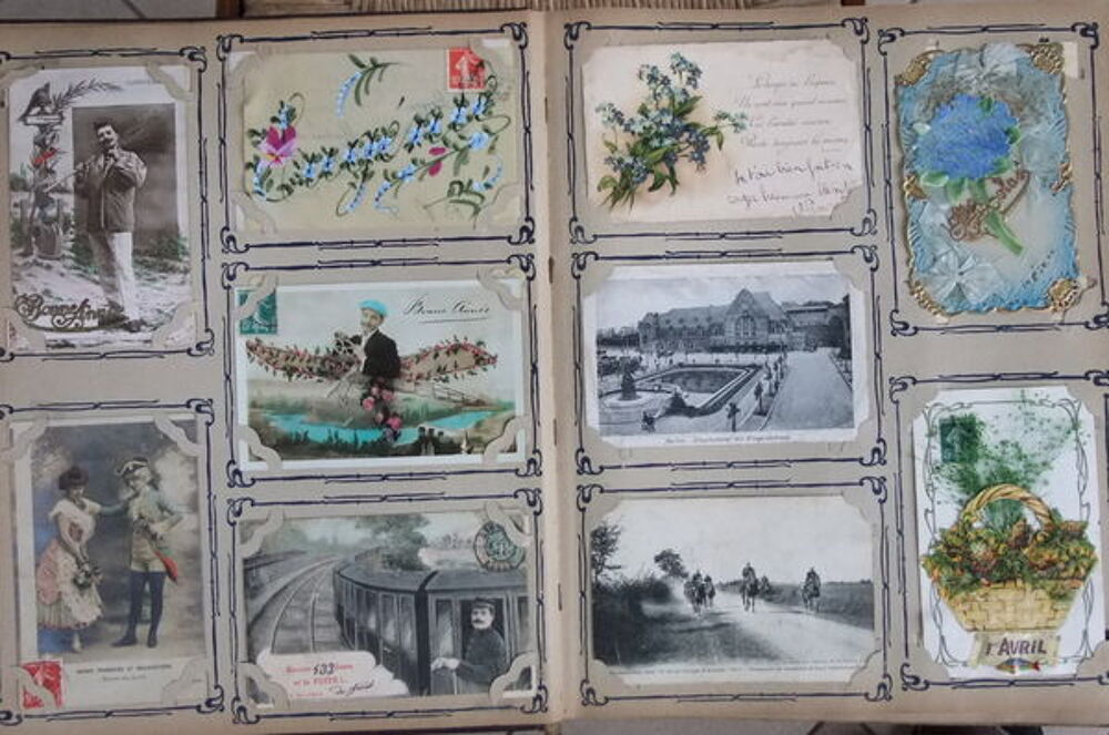 Album cartes postales d&eacute;but 20 si&egrave;cle 