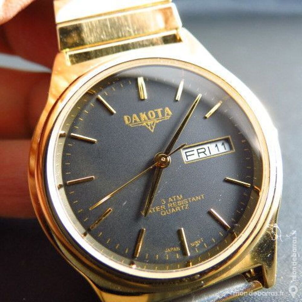 DAKOTA BLACK DIAL montre Homme DAK0004 Bijoux et montres