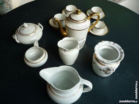 Service à café,F Legrand Limoges,porcelaine Paris 50 Castres (81)