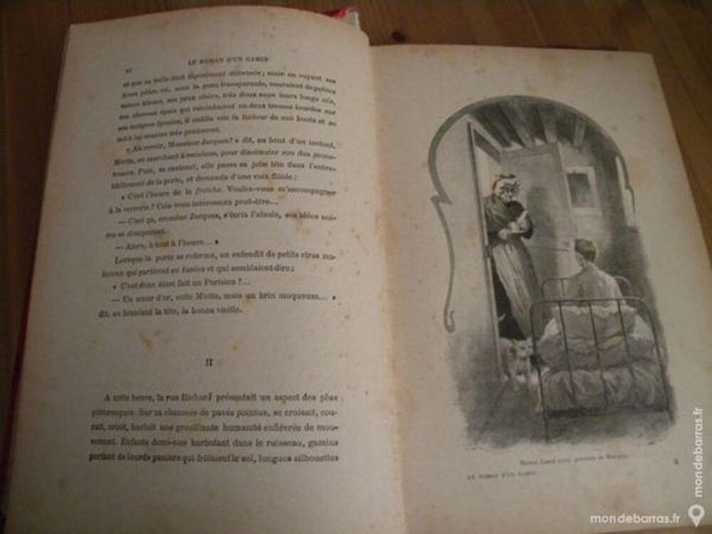 Le Roman d'un Gamin de Paris de M. Fournier (1890) Livres et BD