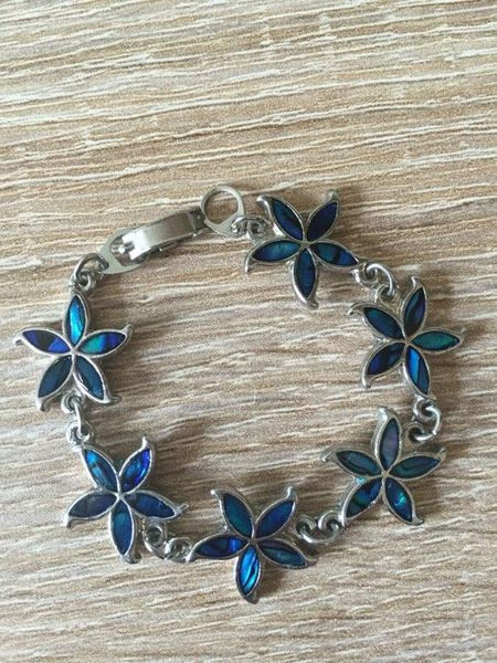 Bracelet enfant Argent et Am&eacute;thyste bleu Bijoux et montres