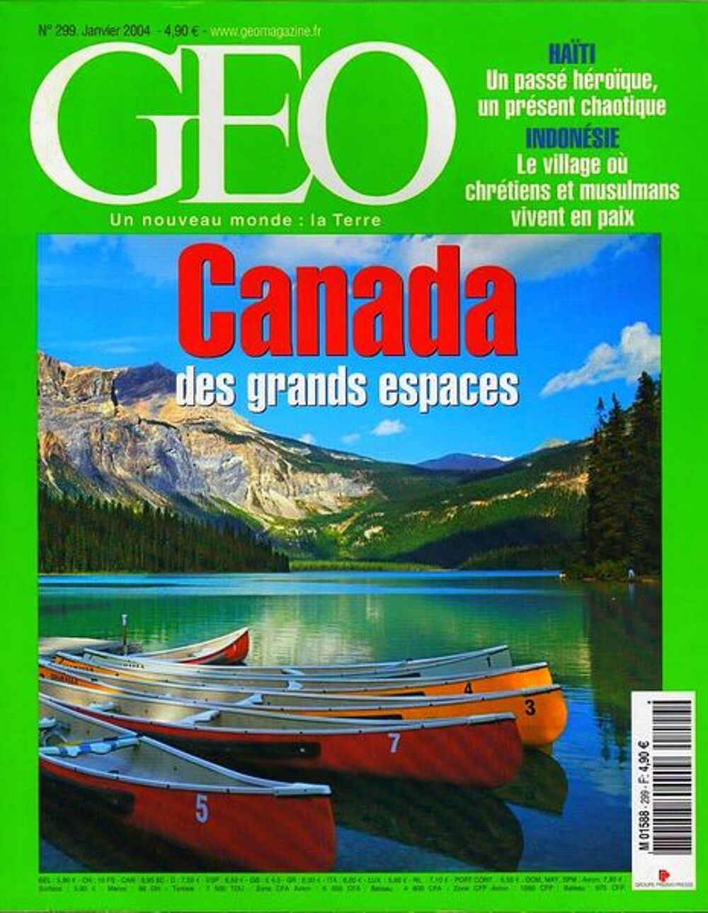 CANADA - g&eacute;o.VOYAGE / prixportcompris Livres et BD