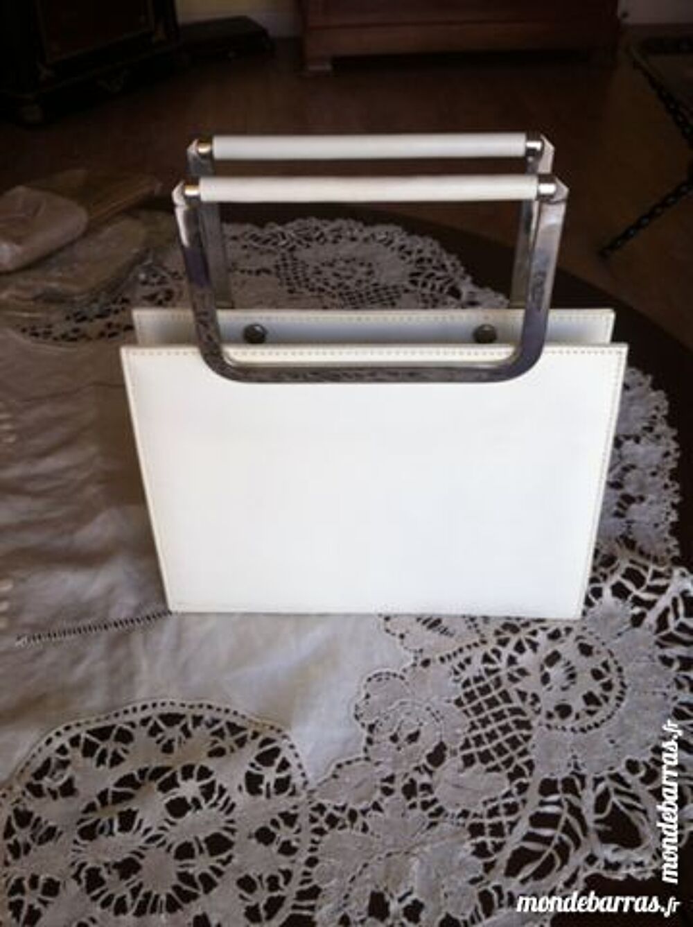 SAC A MAIN BLANC Maroquinerie