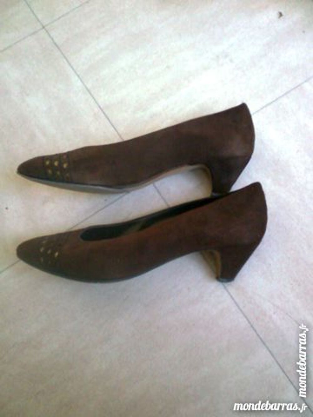 ESCARPINS marron - 37 - zoe Chaussures