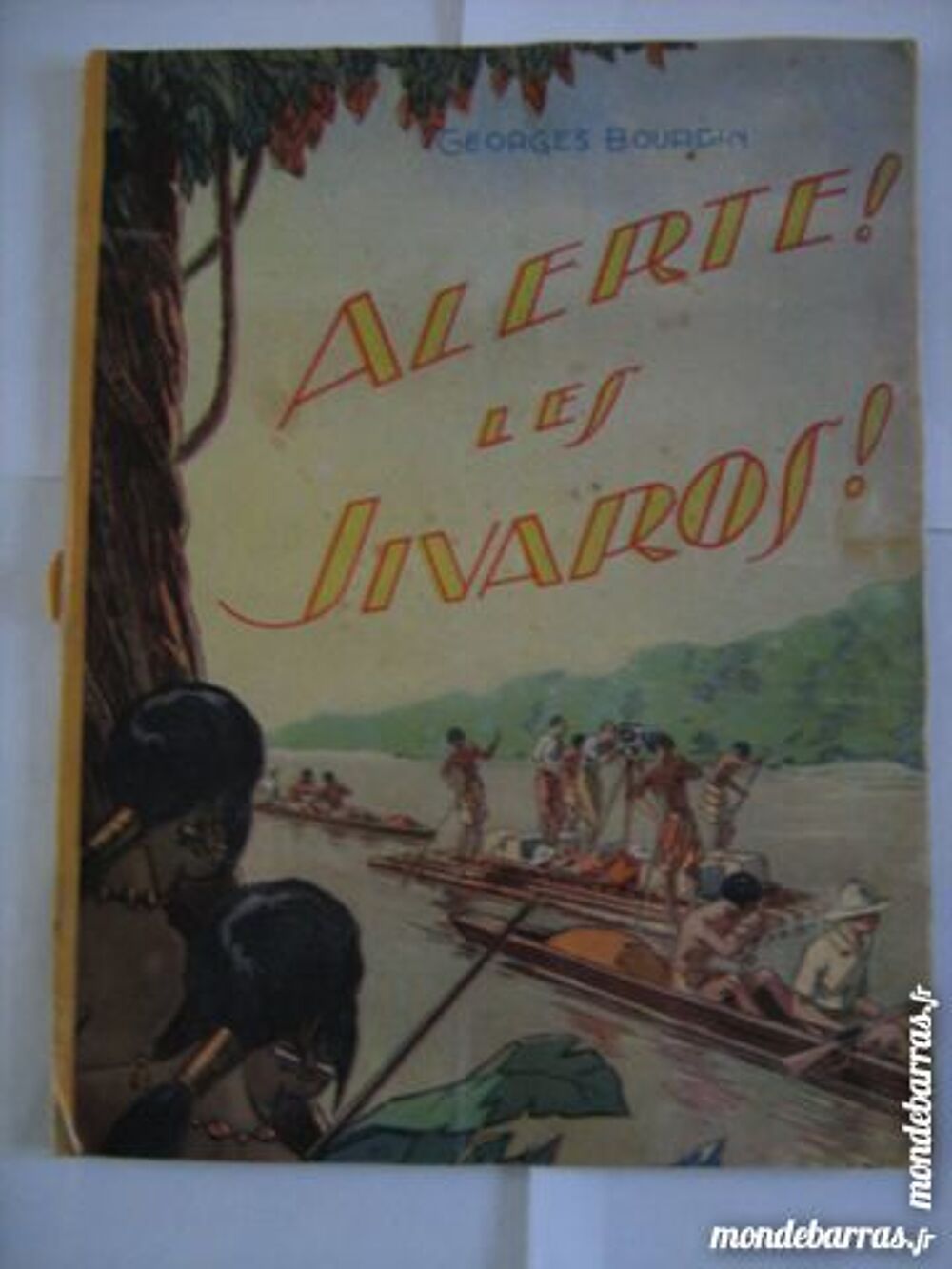BD E O ALERTE LES JIVAROS Livres et BD