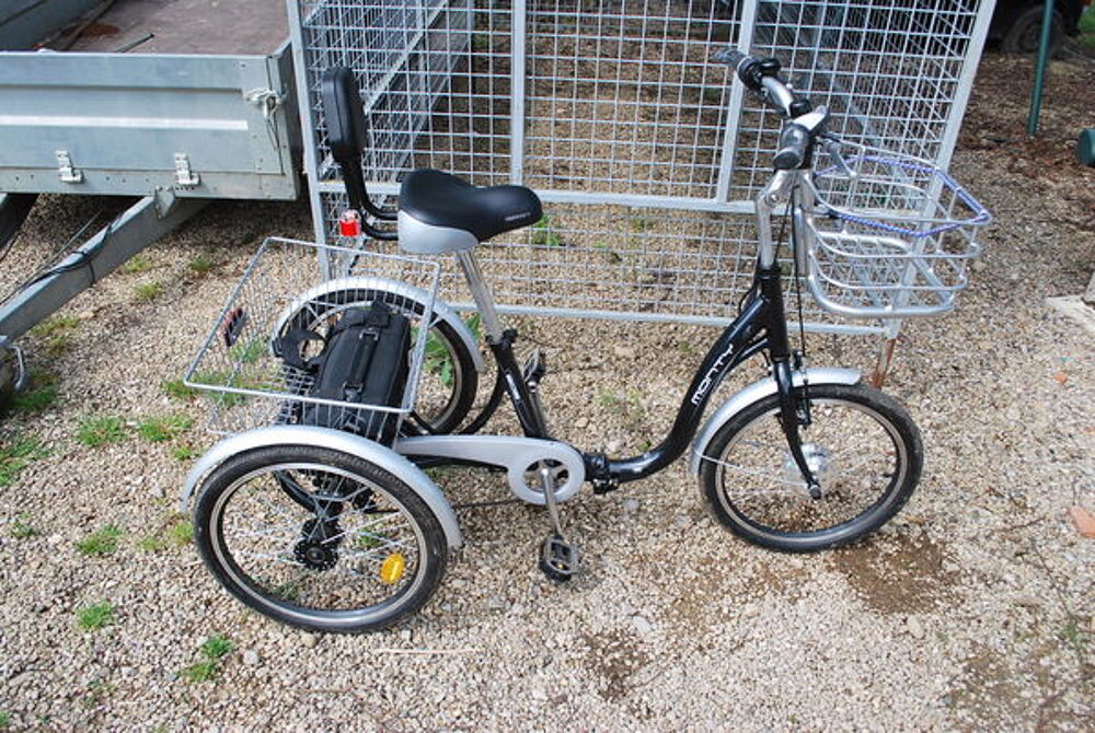 tricycle v&eacute;lo assistance &eacute;lectrique Vlos