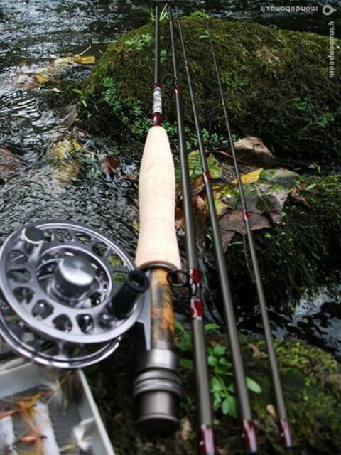 ENSEMBLE MOUCHE 9' SOIE DE 5 TRUITE 350 Plumliau (56)