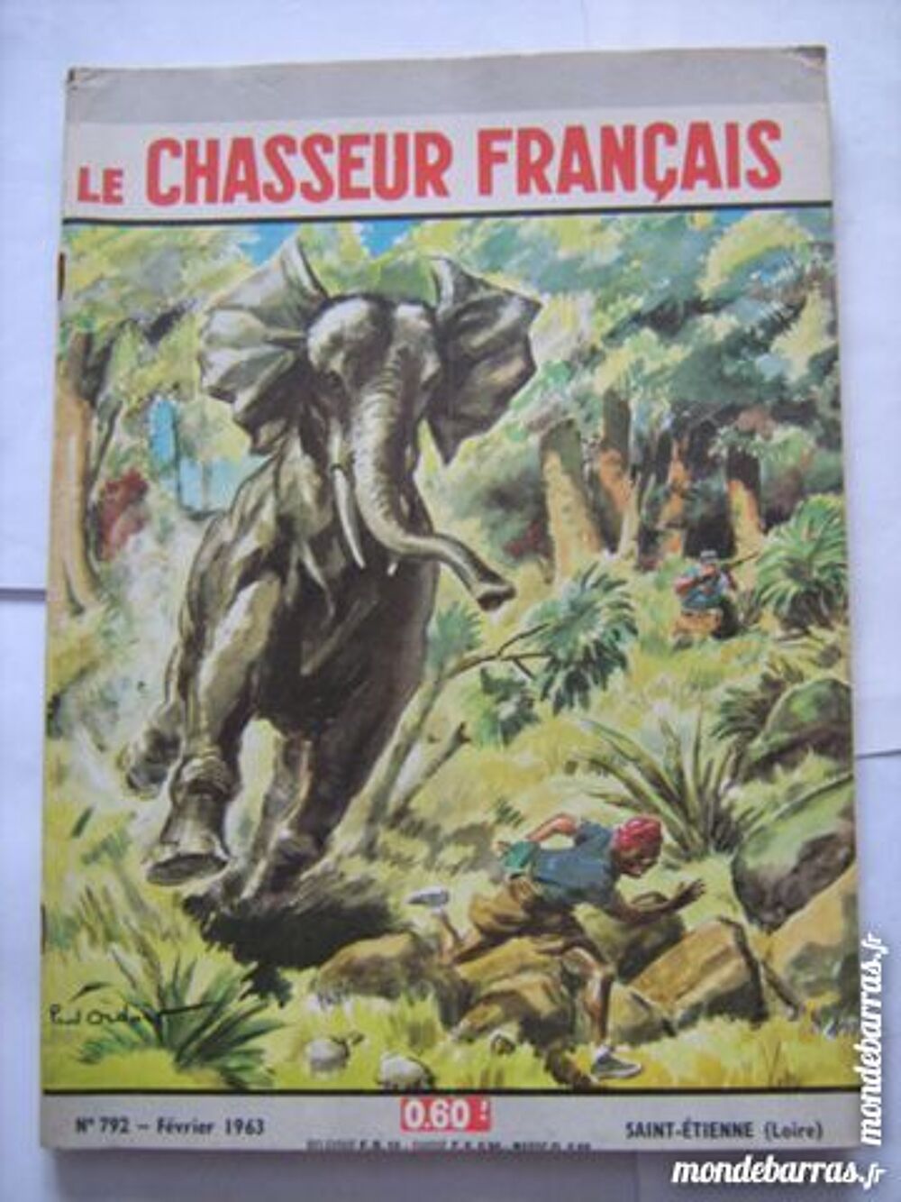 LE CHASSEUR FRANCAIS N&deg; 792 illustration P ORDNER Livres et BD