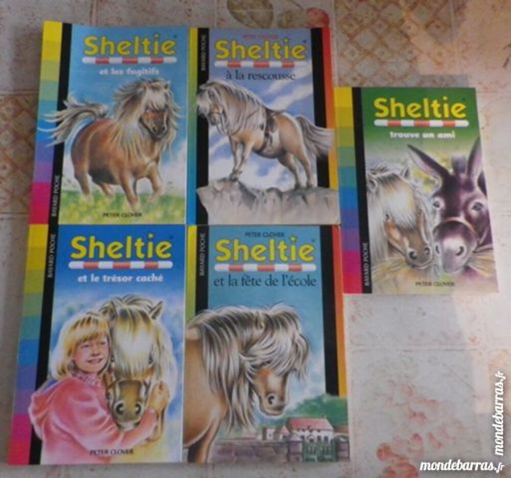 LOT 5 SHELTIE BAYARD POCHE 403 405 404 402 417 Livres et BD