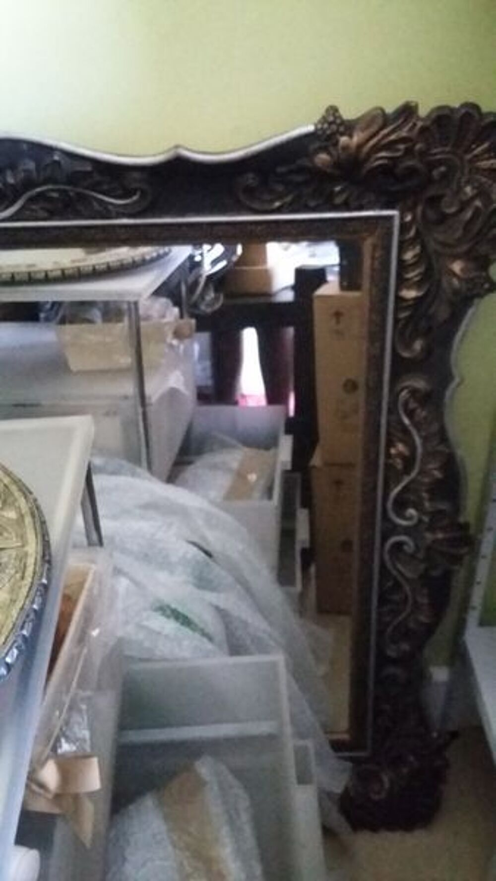 Miroir allemand (Bavi&egrave;re) du XIXe si&egrave;cle Meubles